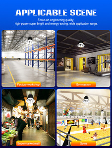 Venta al por Mayor de Lámparas Industriales de Alta Potencia de 100w para Interiores, Talleres, Almacenes, Gimnasios, Iluminación de 150w 200W - Product Image 2