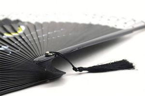 Cartoon Cat Handheld Folding Silk Bamboo Fan for Women <b>Small</b> Japanese Style for Party Favour or Wedding Decorations - Product Image 4