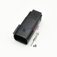 Connecteur de prise de phare électrique automobile 8 broches, faisceau de câblage, prise moteur pour Ford BUICK Chevrolet 33472-0801 33482-4801