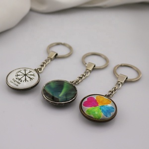 Pha Lê Keychain Với 3D Laser Khắc Chân Thiết Kế Tốt Bán Chất Lượng Cao Quảng Trường - Product Image 3