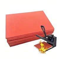 Mousse de silicone multicolore résistante à haute température et imperméable de 2 mm à 10 mm, directement de l'usine, pour presse à chaud