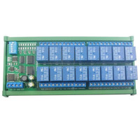 16ch CC 12V RS-485 Modbus RTU Carte Relais RS485 Bus Commutateur de Télécommande pour LED Moteur PLC PTZ Caméra Maison Intelligente