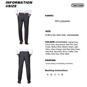 Oversize <span class=keywords><strong>a</strong></span> <span class=keywords><strong>righe</strong></span> laterali plissettate abito da uomo bianco nero cotone formale tuta regolabile <span class=keywords><strong>pantaloni</strong></span> Chino larghi - Product Image 6