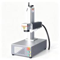Máquina de Marcado Láser de Fibra Económica de 20W para Metal, Plástico, Goma, Piedra, Impresión y Grabado