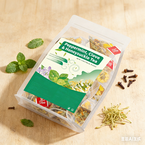 ชาเพื่อสุขภาพ OEM พรีเมียม ผสมผสานจากธรรมชาติ กลิ่นเปปเปอร์มินต์ กานพลู และฮันนี่ซัคเกิล ช่วยระบบย่อยอาหาร ให้ความรู้สึกเย็นสบาย ผ่อนคลาย ดื่มได้ทุกวันหลังมื้ออาหาร เหมาะสำหรับใช้ในออฟฟิศ - Product Image 3