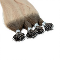 Nouvelle Arrivée 2025 – Extensions de Cheveux Humains Européens Super Double Drawn Nano Ring 100% Vierges Pré-Collées Micro-Link Toutes Couleurs