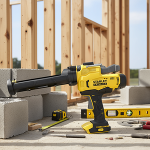 Pistola de calafateo inalámbrica Stanley Fatmax V20 de 12 pulgadas con batería de iones de litio de 18 V, aplicador de sellador de grado profesional - Product Image 3
