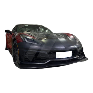 Accesorios de coche estilo <span class=keywords><strong>Zr1</strong></span> nuevo juego de parachoques delantero Kit de carrocería para <span class=keywords><strong>Corvette</strong></span> <span class=keywords><strong>C7</strong></span> 2014-2019 actualización a <span class=keywords><strong>Zr1</strong></span> hecho de plástico - Product Image 4