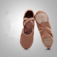 Chaussures de danse chinoises en tissu élastique, à lacets, semelle souple, pour la pratique du ballet, pour femmes, filles, enfants et adultes