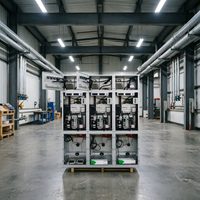 Armoire de commutation métallique entièrement fermée, isolée, solide, RMU 12 kV 1250 A, pour l'alimentation électrique industrielle minière