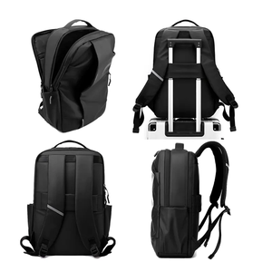 Mochila escolar antirrobo impermeable de nailon unisex de gran capacidad con logotipo personalizado, mochila de viaje para ordenador portátil para estudiantes - Product Image 6