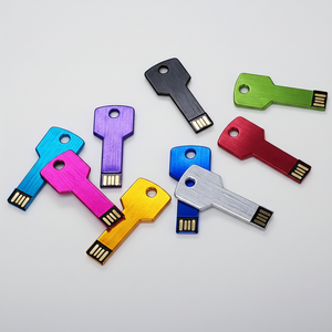 לוגו מתכת מפתח USB USB כונן פלאש 2.0 2 ג 'יגה-b 4 ג' יגה-b 16GB 32GB כונן עט כונן זכרון פלאש עמיד למים מקל מכשיר usb USB - Product Image 6