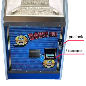 Classic Appeal Fun for All Ages Easy Maintenance Sliding Chute Maze Wall Coin Quarter Pusher <strong>Game</strong> <strong>Machine</strong> - Product Image 2