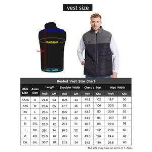 Smart 5v Usb Battery <strong>Heated</strong> <strong>Gilet</strong> <strong>Women</strong> Men Lightweight Rechargeable Electric <strong>Heated</strong> Vest for Winter - Product Image 6