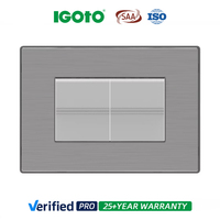 Interruptor de Pared de un Solo Polo, Estándar Americano, Tradicional, 1 Grupo, para Instalaciones Eléctricas Domésticas, IGOTO, Gran Venta