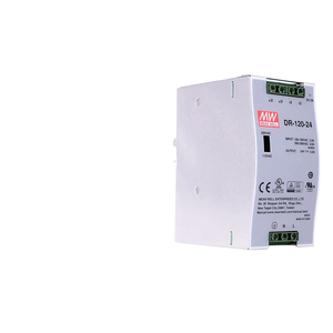 Meanwell <span class=keywords><strong>DR</strong></span>-120-12/24/48v轨道式工业开关电源120W至DC驱动工业控制PLC - Product Image 1