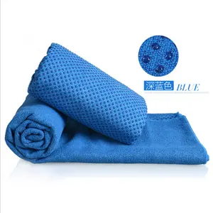 Eco Friendly Customization Digital Print Custom Logo Fitness Hot Yoga Towel for Gym yoga towel non-slip