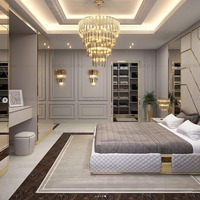 Lit Moderne Luxueux et Confortable avec Cadre en Bois Massif et Revêtement en Similicuir, Taille King Size, Design Extensible pour Hôtels