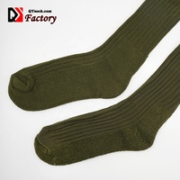 Chaussettes de sport vert jungle en coton pour le ski, le trekking, la randonnée, la pêche et le camouflage – Vente en gros
