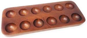 Rustic Wood <strong>Egg</strong> Holder for 12 <strong>Eggs</strong> <strong>Wooden</strong> <strong>Egg</strong> <strong>Tray</strong> - Product Image 5