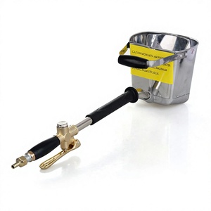 Pistolet à mortier à 4 buses, pulvérisateur de ciment et de stuc, outil de revêtement mural en alliage d'aluminium pour la construction - Product Image 1