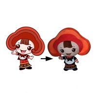Poupée en peluche de dessin animé pour fille, populaire, pas cher, 2022