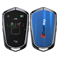 Kit de clé de voiture universelle modifiée avec télécommande intelligente LCD et démarrage sans clé pour Cadillac Style