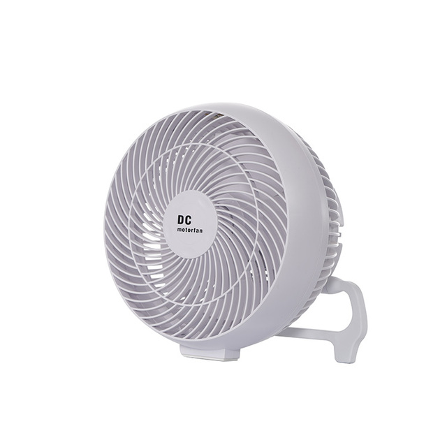 MSDS Table Fan 12v Dc Desk Fan BLDC Motor Mini Solar Rechargeable Fan Air Circulator Battery Operated 7inch White Black 10 12