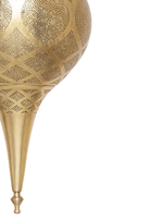 Lanterne LED en fer et cristal de style marocain, design classique, très vendue, pour la décoration intérieure, suspension moderne arabe, pendentif doré