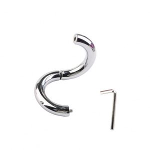 Maca de esfregaço de aço inoxidável resistente, anel de metal para homens, anel de 5 tamanhos, anel de penas para glande retardado - Product Image 3