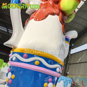 Équipement de parc d'attractions pour enfants, manège tasses à café pour enfants, manège tasses à thé, pour parcs à thème et luna-parks, extérieur et intérieur, à vendre - Product Image 5