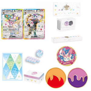 Boîte cadeau exclusive MS Authentic Simplified Chinese Pokemoned Blooming <span class=keywords><strong>Legends</strong></span> Eevee's Trading Collectible Card Booster Box Pack - Product Image 4