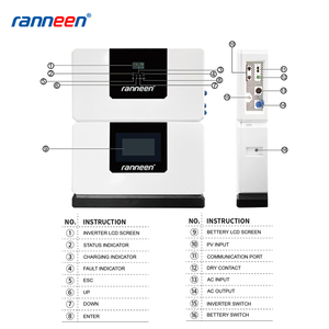 Excellent <span class=keywords><strong>prix</strong></span> usine – Générateur onduleur solaire <span class=keywords><strong>hybride</strong></span> 6500 W hors réseau avec communication CAN pour usage domestique – Variantes 3 kW, 5 kW, 6 kW - Product Image 6