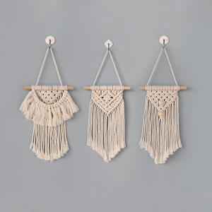 Nuevo Kit de macramé, decoración colgante nórdica para habitación de niños, <span class=keywords><strong>tapiz</strong></span> colorido tejido a mano DIY para sala de estar y dormitorio - Product Image 2