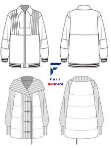 ملابس مخصصة فريدة من نوعها راقية تصميم الأزياء مصممة خصيصا خبراء الملابس الفاخرة مصمم الإبداعي خدمات تصميم الملابس - Product Image 2