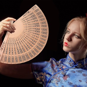 พัดแต่งงานแบบพับได้ - Product Image 5