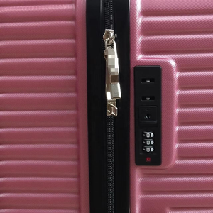 ชุดกระเป๋าเดินทาง 3 ชิ้น แบบแข็ง น้ำหนักเบา รุ่นโมเดิร์นคลาสสิก ผลิตจากพลาสติก ABS พร้อมกระเป๋าเดินทางแบบมีล้อ ผลิตจากโพลีเอสเตอร์ สำหรับการเดินทาง ราคาโรงงาน - Product Image 4