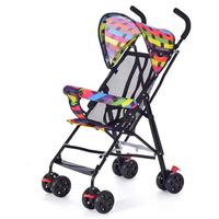 Poussette bébé Monster Rising multi-couleurs, légère, avec panier de rangement
