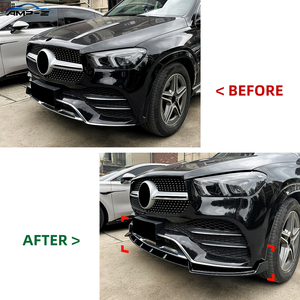 AMP-Z W167 usine <span class=keywords><strong>prix</strong></span> de gros séparateur de lèvre de pare-chocs avant pour Mercedes Benz <span class=keywords><strong>classe</strong></span> Gle W167 C167 pré-lifting <span class=keywords><strong>AMG</strong></span>-<span class=keywords><strong>Line</strong></span> 2019-23 - Product Image 2