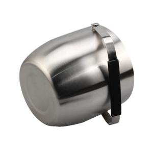 Seau à glace avec couvercle, pelle, pinces et passoire, seau à glace en acier inoxydable 3L pour garder la glace congelée plus longtemps - Product Image 3