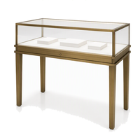 Vitrine à bijoux intelligente préfabriquée GZowin avec éclairage LED, design écologique, vitrine en verre durable pour les bijouteries et les montres