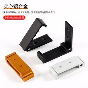 Folding <b>Wall</b> <b>Hook</b> Aluminum Alloy Invisible Foldable Single <b>Hook</b> For Home Use - Product Image 4