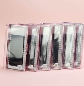 Extensiones de Pestañas de Volumen Extremo de Fácil Aplicación (0.03, 0.05, 0.07mm) con Efecto Abanico Rápido, Marca Privada, Negro Mate, Pestañas Veganas de Apertura Automática - Product Image 2