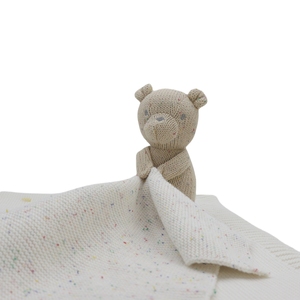 Serviette Maydow en gros, super douce, petite couverture en mousseline pour bébé, tricotée en forme de lapin - Product Image 5