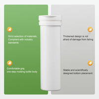Comprimés effervescents de vitamine C en gros, tube de comprimés effervescents, flacon avec bouchon déshydratant