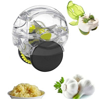 Besafe Creatieve Keuken Gadget Plastic Mini Handleiding Rollende Knoflook Hand Chopper Masher Roller Choppers Pers Crusher Twister