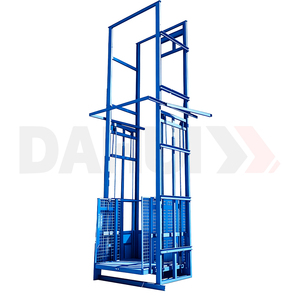 Ascenseur de fret industriel hydraulique, hauteur 3m-8m, avec garde-corps fermé, colonne personnalisée, élévateur de marchandises pour la fabrication - Product Image 5