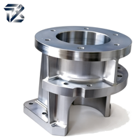 Support de montage vertical de moteur en aluminium 6061 usiné CNC de précision pour système à mouvement linéaire OEM