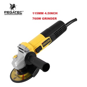 Amoladora Angular Eléctrica Profesional PEGATEC <span class=keywords><strong>de</strong></span> 115/125 mm (<span class=keywords><strong>4.5</strong></span>-5 Pulgadas), 760/900W, 11000 RPM, 220V, con Soporte Personalizado - Product Image 2