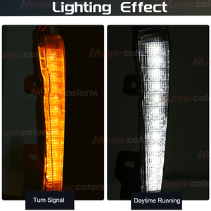 Luz de conducción LED para coche, luz de circulación diurna DRL para Toyota <span class=keywords><strong>Prius</strong></span> C 2019 2020 2021 2022 <span class=keywords><strong>2023</strong></span>, luz de señal de giro, Kit de luz diurna de 12V - Product Image 6